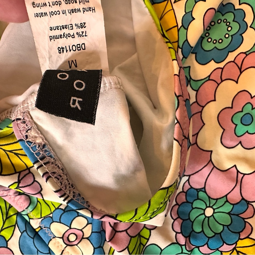Dodo bar or Devon blue floral swimsuit one piece left on Friday free people - Picture 4 of 4